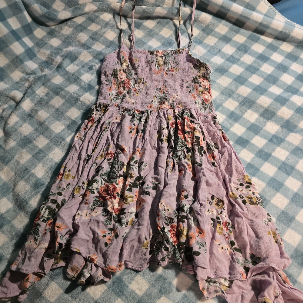 Floral Lavender Sun Dress